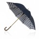Corporate Umbrellas - Shelta 58cm Double Canopy Black Check Umbrella