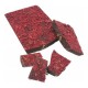 100g Premium White Chocolate Freeze Dried Raspberries Bar Packed in Cello Bags
