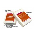 25g Jelly Beans Packed in Flip Lid Cardboard Box