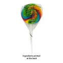 16-20g Red Candy Lollipops With Sticker