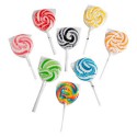 16-20g Multi-Coloured Candy Lollipops With Sticker