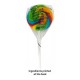 16-20g Multi-Coloured Candy Lollipops With Sticker