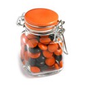 80g Chocolate Beans Packed in Glass Clip Lock Jars
