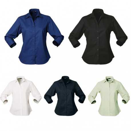 Ladies Corporate Shirts - Ladies' Stratagem Shirt (3/4 Sleeve)
