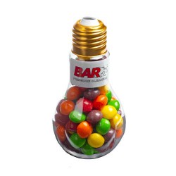 100g Skittles Packed in Light Bulbs
