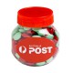 170g Christmas Chocolate Beans Packed in Plastic Bottles