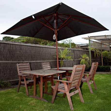 Herculean 3.0m Deluxe Square Market Umbrella