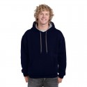 Fleece Tops - Heavy Blend Adult Contrast Hooded Sweatshirt
