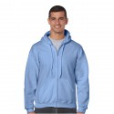 Fleece Tops - Heavy Blend Adult Full Zip Hooded Sweatshirt