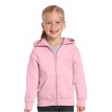 Fleece Tops - Heavy Blend Youth Full Zip Hooded Sweatshirt