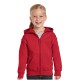 Heavy Blend Youth Full Zip Hooded Sweatshirt