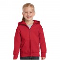 Fleece Tops - Heavy Blend Youth Full Zip Hooded Sweatshirt
