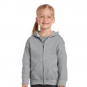Fleece Tops - Heavy Blend Youth Full Zip Hooded Sweatshirt