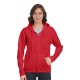 Fleece Tops - Heavy Blend Missy Fit Full Zip Hooded Sweatshirt