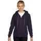 Fleece Tops - Heavy Blend Vintage Classic Missy Fit Full Zip Hooded Sweatshirt