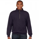 Fleece Tops - Heavy Blend Vintage Classic Adult 1/4 Zip Cadet Collar Sweatshirt