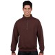 Heavy Blend Vintage Classic Adult 1/4 Zip Cadet Collar Sweatshirt