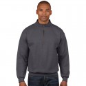 Fleece Tops - Heavy Blend Vintage Classic Adult 1/4 Zip Cadet Collar Sweatshirt