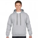 Fleece Tops - Premium Cotton Adult Ring Spun Hooded Sweatshirt