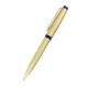 Metal Promotional Pens - W22 Metal Marble Black Trim Ballpoint