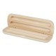 Plastic Promotional Pens - Wood Case Single