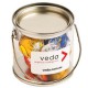 Lollies in Buckets & Jars - Small PVC Bucket Filled with Lindt Lindor Balls X5