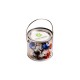 Lollies in Buckets & Jars - Medium PVC Bucket Filled with Lindt Lindor Balls X 14