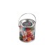 Big PVC Bucket Filled with Ball Lollipops X44 (Mixed Coloured Lollipops)