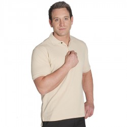 C of Cotton Pique Polo