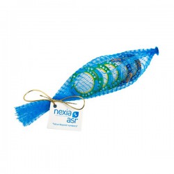 Promotional Chocolates - Chocolate Poker Chips in Mesh Bag X6