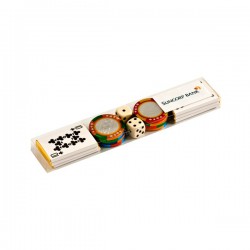 Promotional Chocolates - Chocolate Poker Chips & Playing Cards Set with Dice
