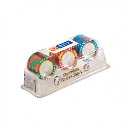Promotional Chocolates - Chocolate Poker Chips Set