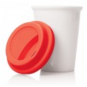 Travel Mugs - 260ml Slim Ceramic Eco Travel Mug