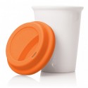 Travel Mugs - 260ml Slim Ceramic Eco Travel Mug
