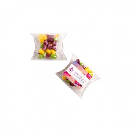Promotional Lollies - Corporate Coloured Humbugs in Pillow Pack 20G