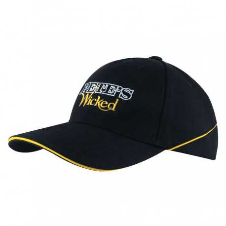 Caps - American Premium Twill Cap with Sandwich Trim on Peak & Crown