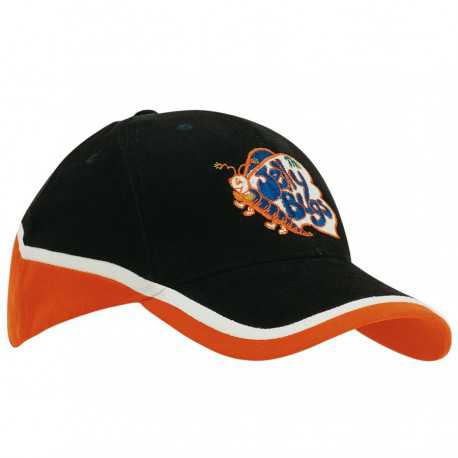 Caps - Brushed Heavy Cotton Tri-Coloured Cap