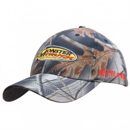 Caps - Leaf Print Camouflage Cotton Twill Cap