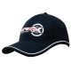 Caps - Brushed Heavy Cotton Cap with Piping On Peak & Crown