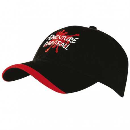 Caps - Brushed Heavy Sports Twill Cap with Contour Trim