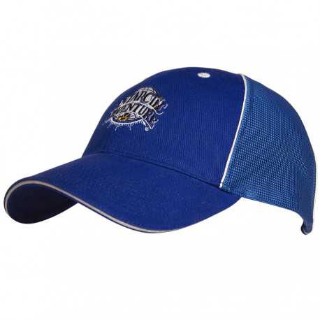 Caps - Brushed Chino Twill Cap with High Tech Mesh