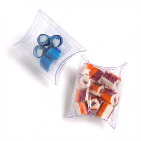 Promotional Lollies - Rock Candy in PVC Pillow Pack 20G