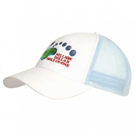 Caps - Brushed Cotton Cap with Mesh Back