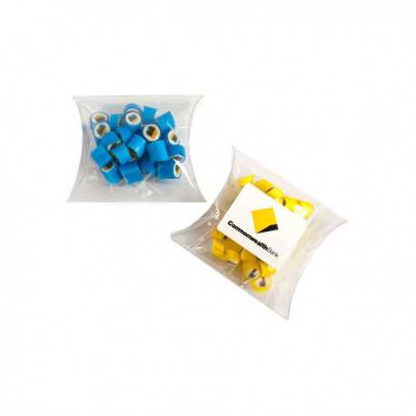 Promotional Lollies - Rock Candy in PVC Pillow Pack 40G