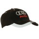 Caps - Brushed Heavy Cotton Cap with Reflective Trim & Tab on Peak