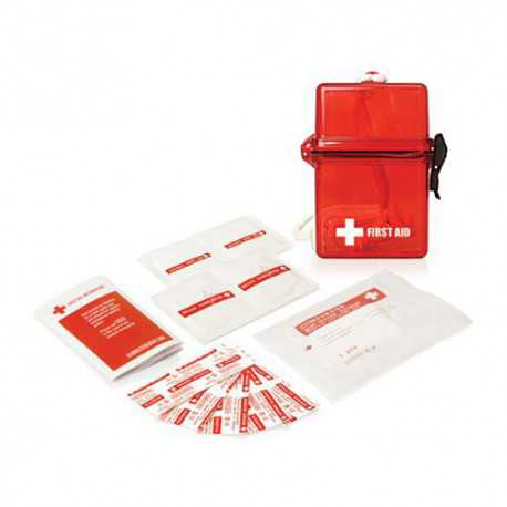 First Aid Kits - 15pc Waterproof First Aid Kit
