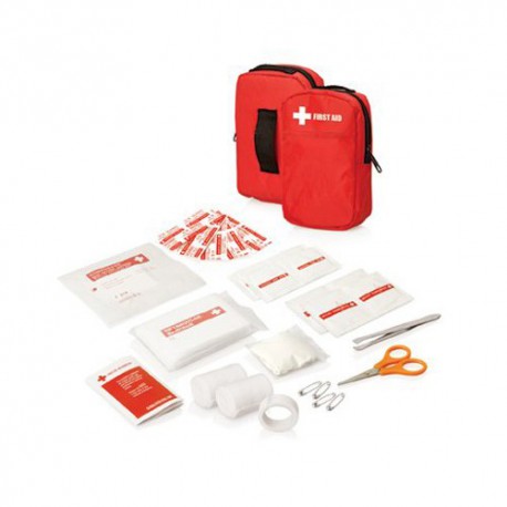 30pc First Aid Kit - Belt pouch w/front pocket