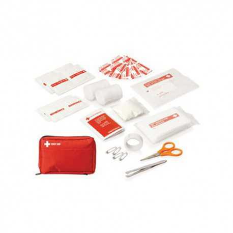 30pc First Aid Kit - Carry pouch w/front pocket