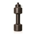 Water Bottles - Plastic Dumbell Sports Bottle w/Flip Top Lid - 650mL