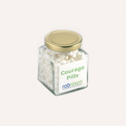 Branded Mints - Mints in Glass Sqaure Jar 170G